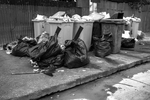 Crouch End flat clearance team at work